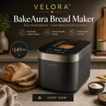 VELORA™ BakeAura Bread Maker – Homemade Bakery Experience